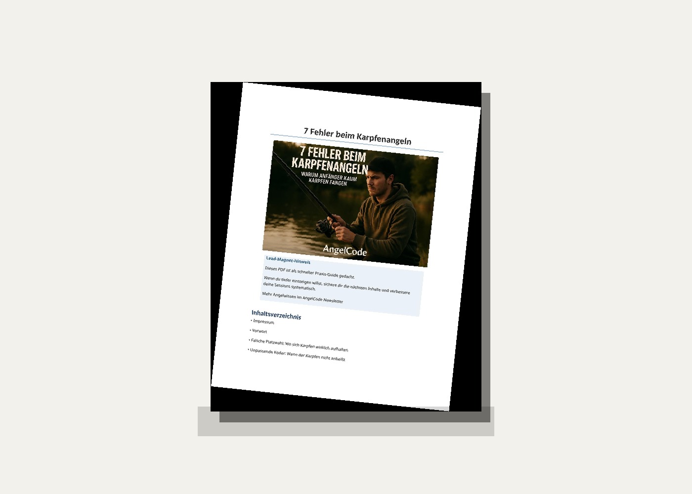 7 Fehler beim Karpfenangeln