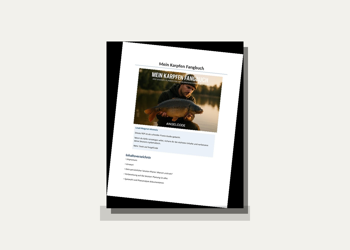 Mein Karpfen Fangbuch